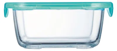 Image de Boîte de conservation carrée hermétique 38 cl Keep'n Box + Couvercle Lagoon - Luminarc