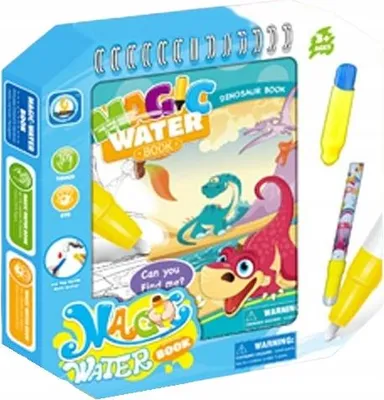 Produktbild von Buch Zum Ausmalen Mit Dino-Wassermarker 0336