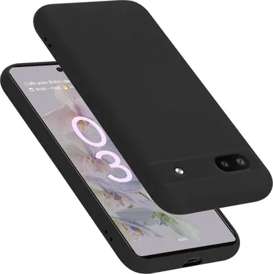 Obrázek produktu pro Cadorabo pouzdro pro Google PIXEL 6A kryt silikonový kryt mobilního telefonu pouzdro z tekutého silikonu, odolné proti poškrábání a nárazům ochranný kryt pro Google PIXEL 6A