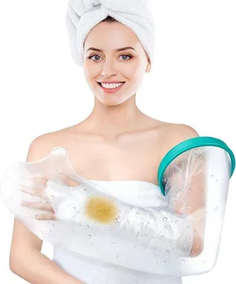 Obrázek produktu pro Vodotěsný kryt sprchy s ochranou paží