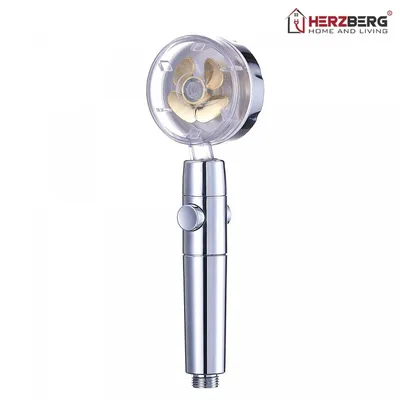 Zdjęcie produktu dla Głowica prysznicowa Herzberg Turbo Charger, złota