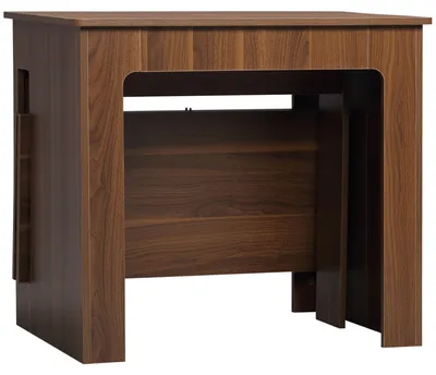 Productafbeelding van HOMCOM Eettafel, inklapbaar, uitschuifbaar, keukentafel, bijzettafel, bruin