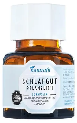 Image de naturafit Gélules pour le sommeil à base de plantes, 20 gélules