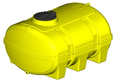 Produktbild von Wasserfass / Transportfass 2000 Liter AQUA-FLEX gelb