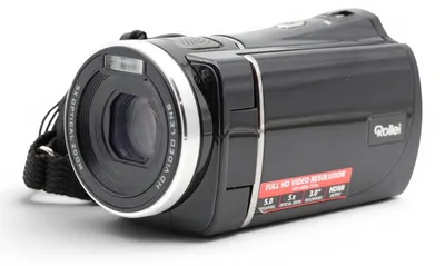 Produktbild von Rollei Movieline SD-50, 5 MP, CMOS, 25,4 / 2,5 mm (1/2,5"), 7,62 cm (3"), LCD, 330 g