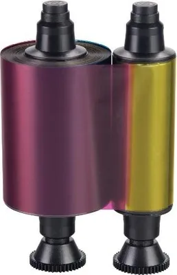 Produktbild von Evolis Farbband (YMCKO-K) , passt für: Dualys3, Securion, für bis zu 200 Karten (R3314)