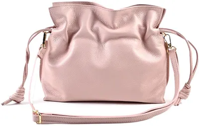 Productafbeelding van Giuliano lederen schoudertas Anisa -  Italy - Pink