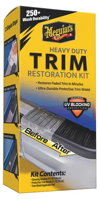 Produktbild von Meguiar's® Heavy Duty Trim Kit - Kunststoffversiegelungs Set Kunststoff-Renovierungsset