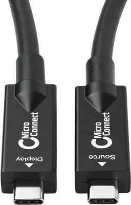 Produktbild von MicroConnect USB-C 3.2 Gen 1 Premium Glasfaserkabel 15 m, USB3.2CC15OP