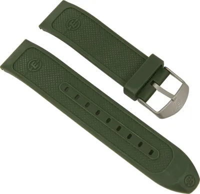 Produktbild von Ersatzband Kunststoff olivgrün 22mm für Timex T49967