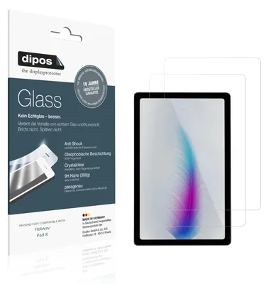 Image de 2x Protection ecrán pour Hotwav Pad 8 Verre souple Film Protecteur 9H dipos