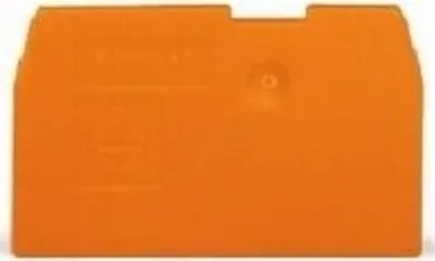 Produktbild von WAGO Abschlußplatte 870-934 orange 1mm 25 Stk