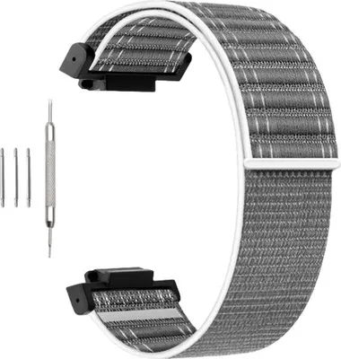 Produktbild von INF Nylonarmband für Casio G-SHOCK GA110/700/DW-5600/5610 Wave Grau