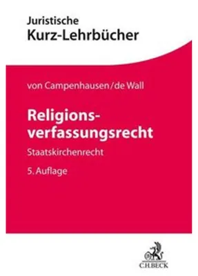 Obrázok produktu pre Religionsverfassungsrecht
