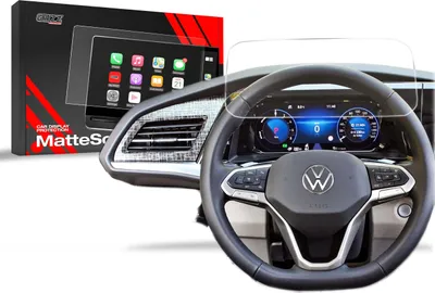 Produktbild von Matte Autodisplayfolie für Volkswagen Multivan 4 Virtual Cockpit 10,25" (2021-...), Grizz Protector
