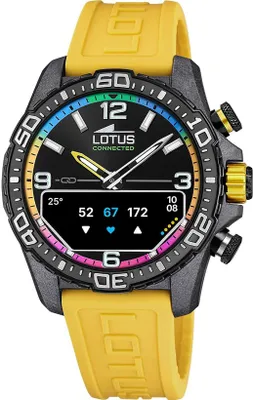 Produktbild von Lotus Herren Uhr Multifunktion Fashion Sport Kunststoff Armbanduhr gelb UL20000/8