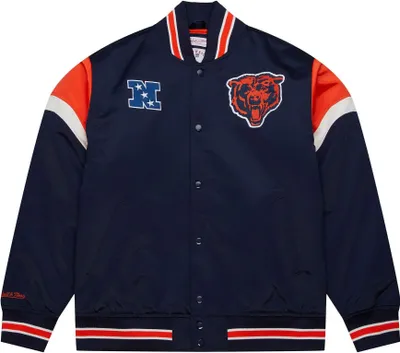 Produktbild von M&N Heavyweight Satin Jacke NFL Chicago Bears - L