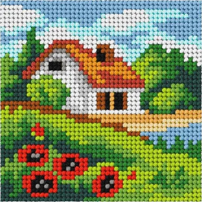 Image de Set de broderie Ma première broderie Maison d'été