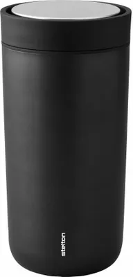 Immagine prodotto di Tazza termica Stelton To Go Click da 0,4 litri nero metallizzato