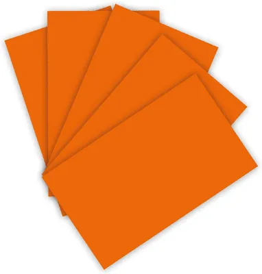 Produktbild von Folia Tonpapier 130g 50x70cm hellorange 25 Bogen