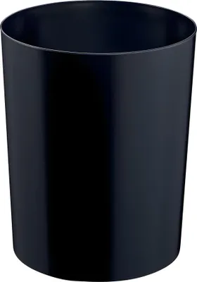 Produktbild von Papierkorb 13 l H300x245 mm schwer entflammbar Kunststoff schwarz