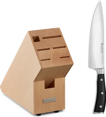 Produktbild von Wüsthof Classic Ikon Kochmesser mit Messerblock