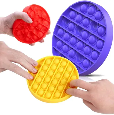 Zdjęcie produktu dla Zabawka Sensoryczna Push Bubble Pop It Koło