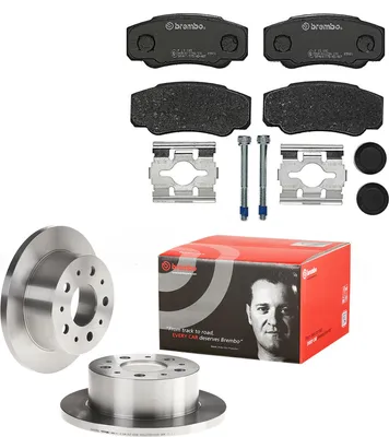 Produktbild von Bremsscheibensatz + Bremsklötzen hinten