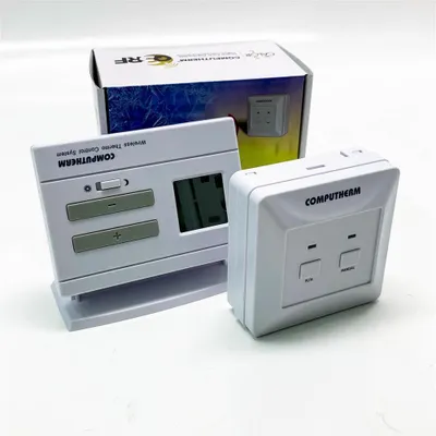 Obrázok produktu pre COMPUTHERM Q3RF digitálny bezdrôtový izbový termostat, termostat pre vykurovanie, klimatizáciu a podlahové vykurovanie, bezdrôtový mobilný izbový regulátor teploty a prijímač
