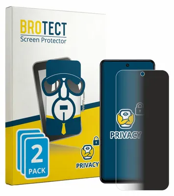 Produktbild von 2x BROTECT Sichtschutzfolie für Infinix Hot 70 Anti-Spy Privacy Sichtschutz Blickschutz Folie Blaulicht-Schutz