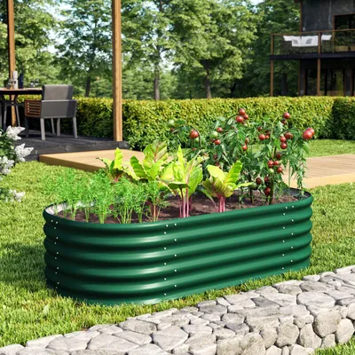 Produktbild von Vitavia Hochbeet "Terra 401" seegras 40 cm Modell "Basic"