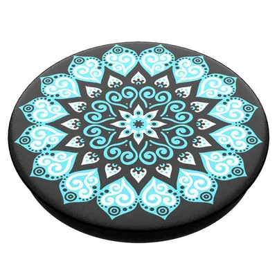 Produktbild von PopSockets PG Friedensmandala Himmel, E-Buchleser, Handy/Smartphone, Tablet/UMPC, Passive Halterung, Auto, Drinnen, Draußen, Mehrfarbig
