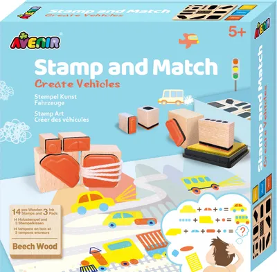 Produktbild von Stamp and Match Fahrzeuge
