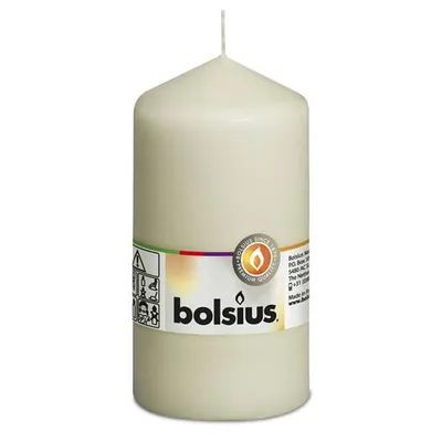 Zdjęcie produktu dla BOLSIUS Stumpenkerze 13x6,8cm elfenbein