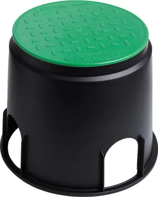 Produktbild von Ventilbox 310x255 mm | Bodeneinbaudose | Ventilkasten | Ventilschacht | Ventilbox Bewässerung | Ventilbox Rasen | Bodendose | Einbaudose