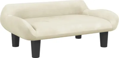 Obrázok produktu pre vidaXL Detská pohovka Cream 70x40x24 cm Velvet
