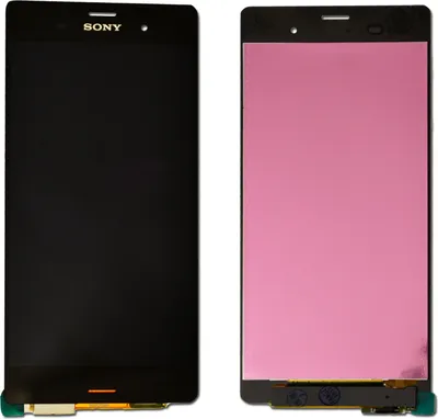 Produktbild von Display Ersatz Glas für Sony Xperia Z3 D6603 D6643 D6653 Full LCD Touchscreen Digitizer Scheibe schwarz