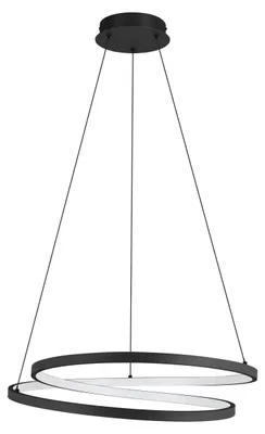 Obrázek produktu pro LED závěsné svítidlo 37W 3000K 4800LM černé EGLO RUOTALE