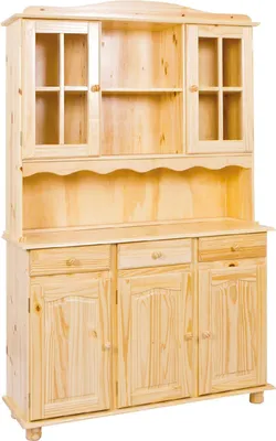 Immagine prodotto di Presezzo - Credenza, 130x32x198h cm Marrone Rovere, 3 Cassetti