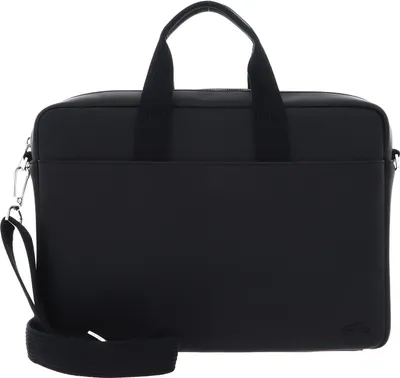 Image de LACOSTE sac d'ordinateur portable pour ordinateur portable Men's Classic Computer Bag Noir