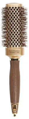 Produktbild von Olivia Garden Bürste Olivia Garden Straight Wavy Bristle Gold&Brown Brush Ø40mm