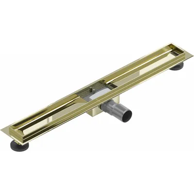 Obrázek produktu pro Mexen Flat těleso pro lineární odtok 80 cm, Zlatá - 1515080