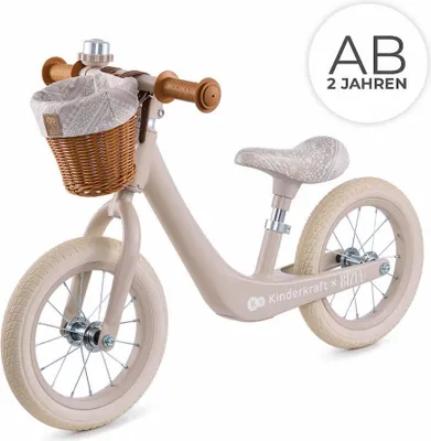 Image de Kinderkraft Balance Bike Rapid 2 Collection BIZUU / Vélo de marche, Kinderkraft:Beige