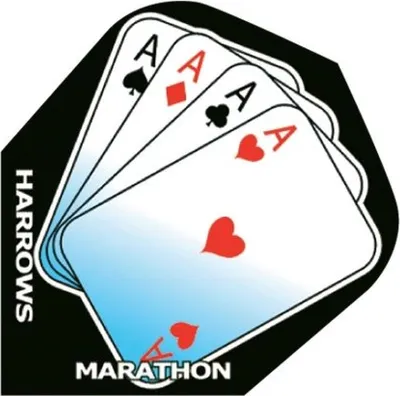Immagine prodotto di Harrows Marathon 4 Aces Standard Dart Flights