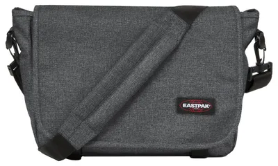 Produktbild von Eastpak Jr Black Denim, Schultertasche, Reißverschluss, 2 Taschen, 2 Taschen, Erwachsener, Schwarz