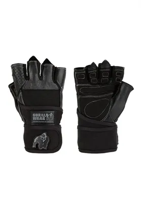 Produktbild von Gorilla Wear Dallas Wrist Wrap Gloves - Fitnesshandschuhe - Schwarz - S