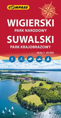 Imagen del producto de Parque Nacional de Wigierski, Parque Paisajístico de Suwałki, escala 1:40.000