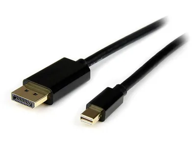 Produktbild von StarTech.com 4m Mini DisplayPort auf DisplayPort 1.2 Kabel - 4K x 2K UHD Mini DisplayPort auf DisplayPort Adapter Kabel - Mini DP auf DP Monitorkabel - mDP auf DP Konverterkabel, 4 m, mini DisplayPort, DisplayPort, Stecker, Stecker, 3840 x 2400 Pixel