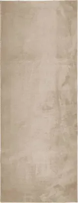 Produktbild von vidaXL Teppich HUARTE Kurzflor Weich und Waschbar Sandfarben 80x200 cm