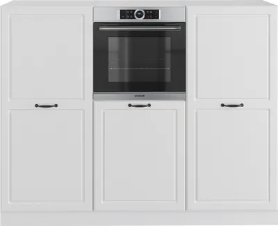 Produktbild von Küchenblock Vicco R-Line Weiß Landhaus/Weiß 180 cm ohne Arbeitsplatte, Model 37637